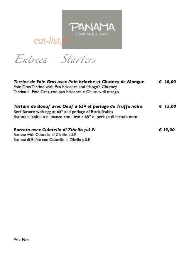 Panama plage — carte page 3