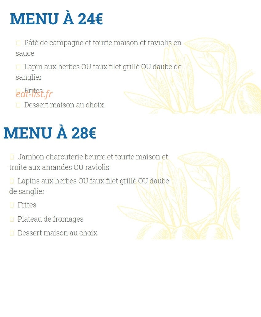 Le Saint Yves — carte page 3