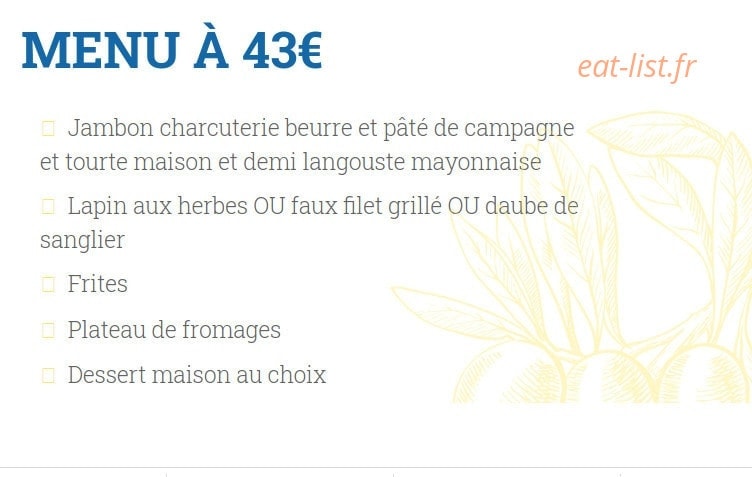 Le Saint Yves — carte page 4
