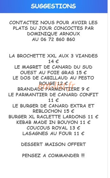 La Maison Barnoin — carte page 2