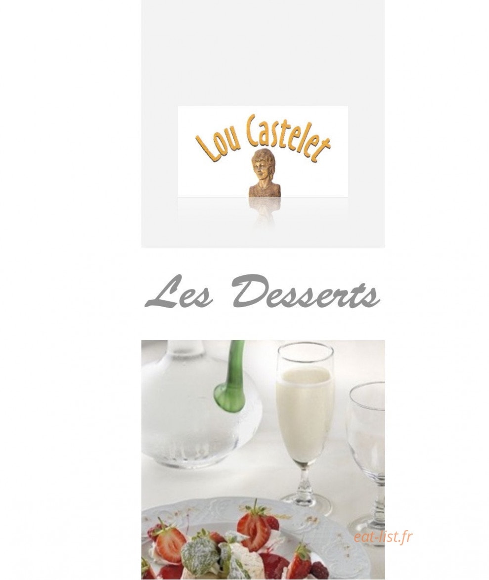 Chez Cathy — carte page 4