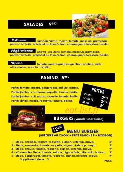 Le Lokal — carte page 2
