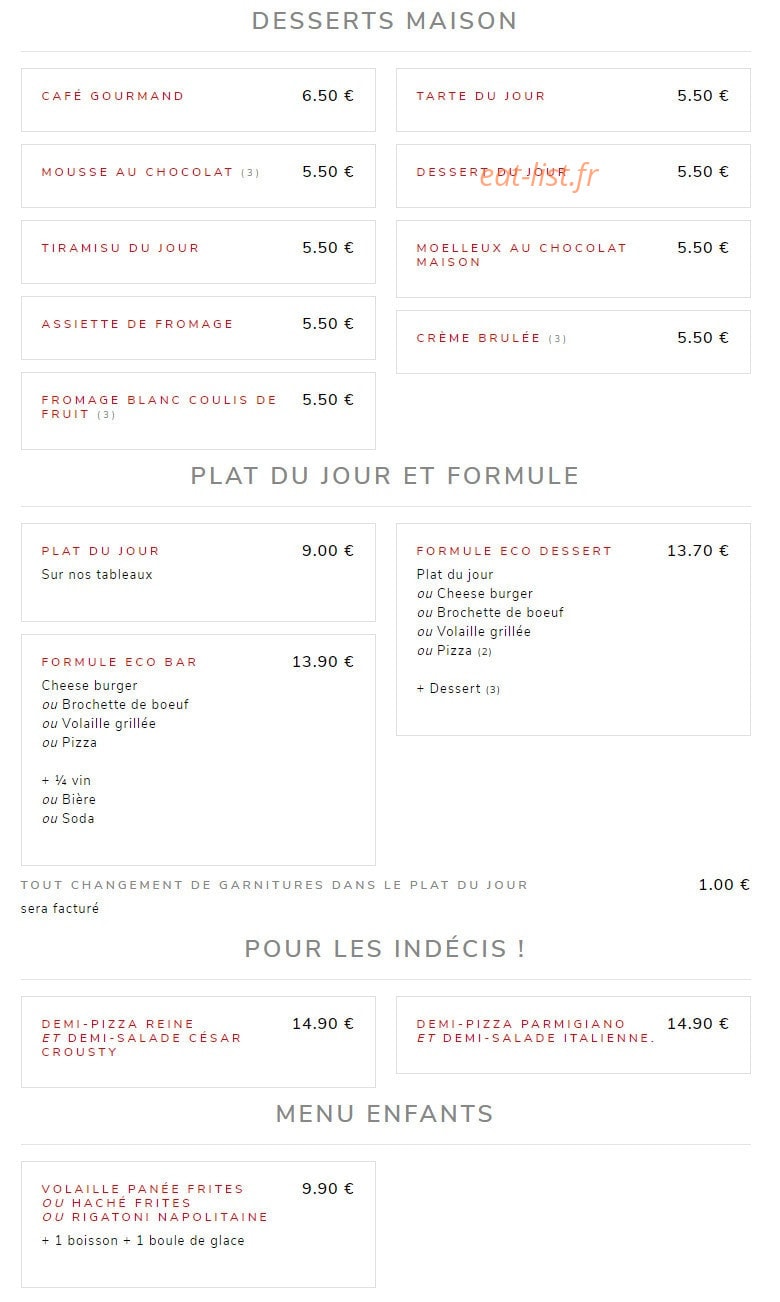 Les terrasses — carte page 4