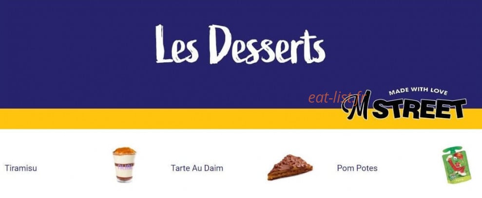 M Street — carte page 8