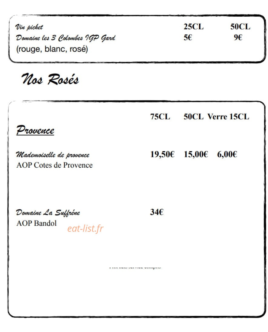 L’Epicurien — carte page 7