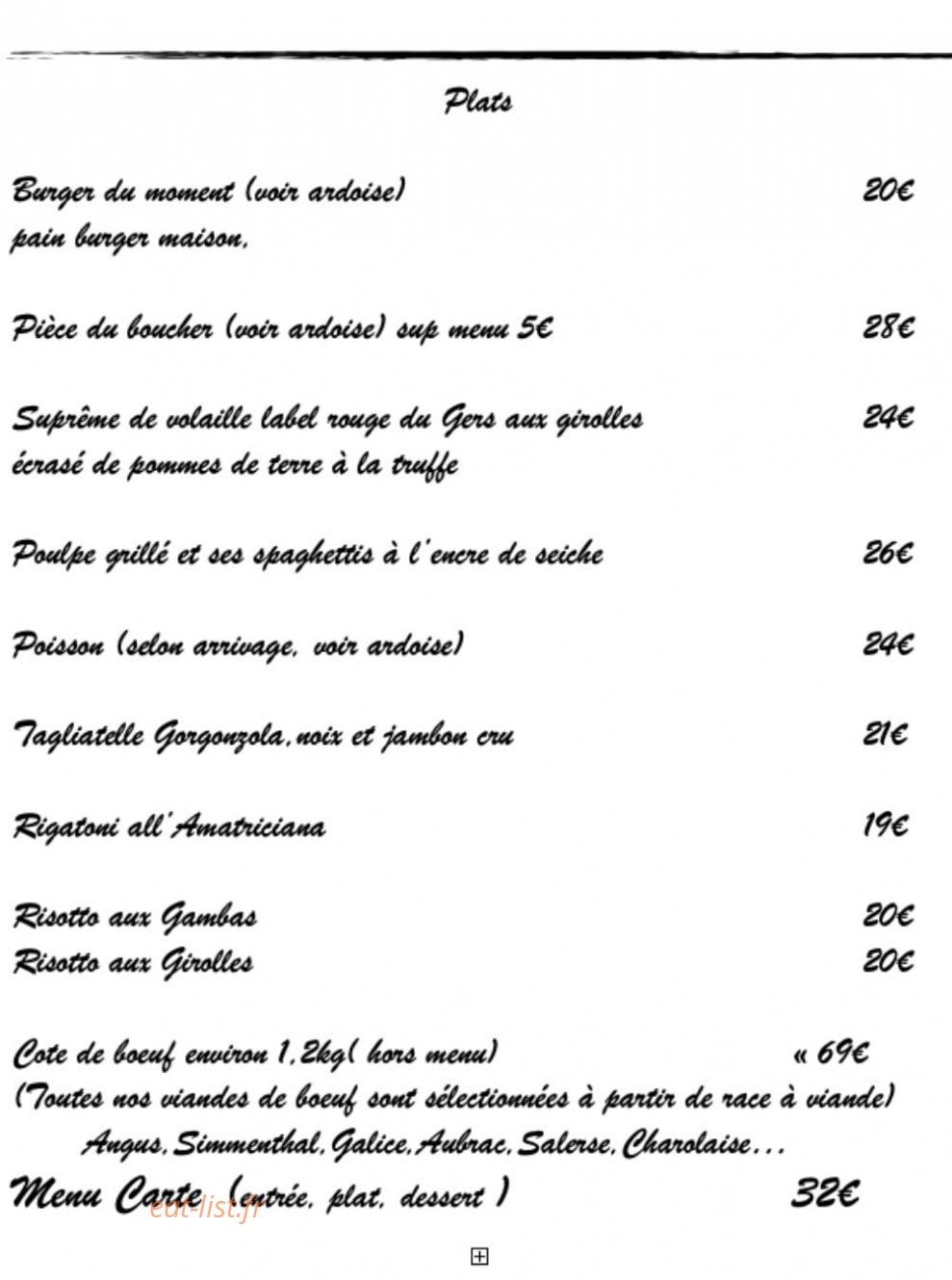 L’Epicurien — carte page 3