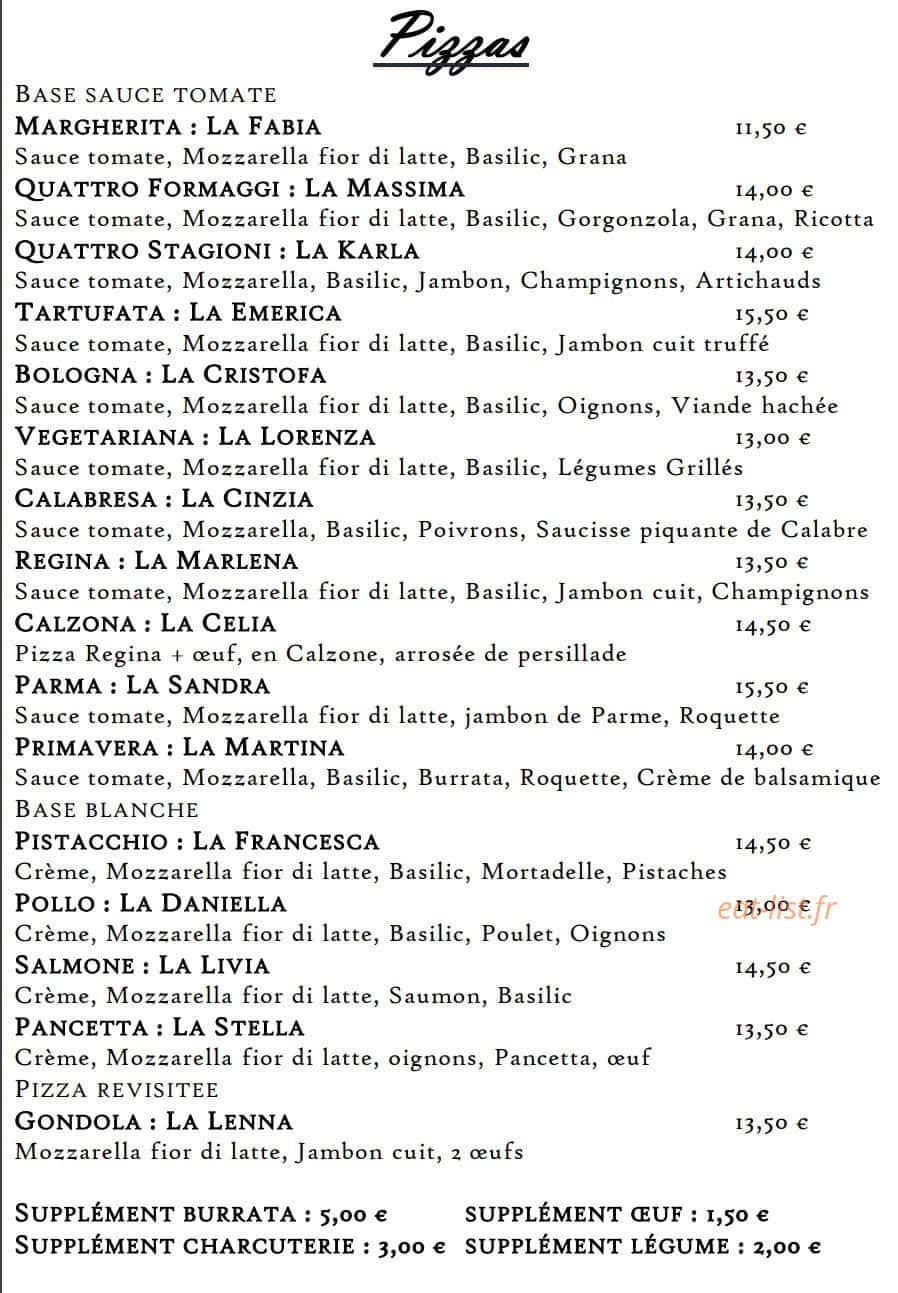 Arôme Antique — carte page 2