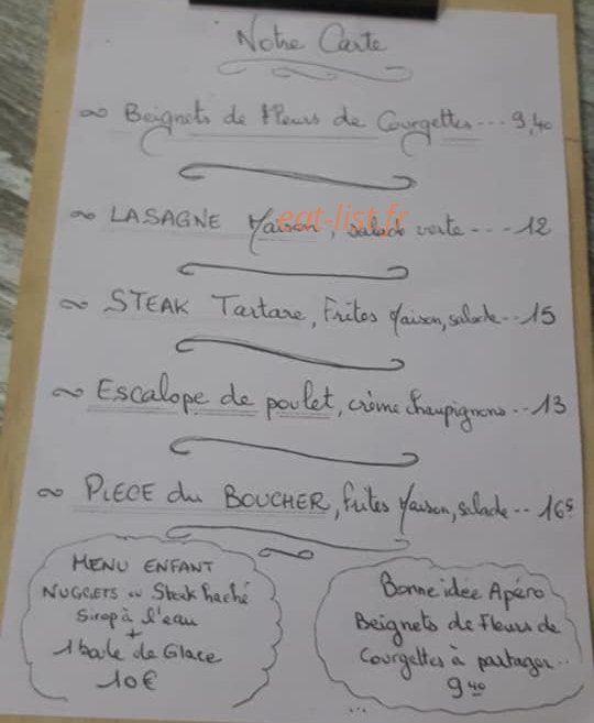 L'Usine — carte page 2