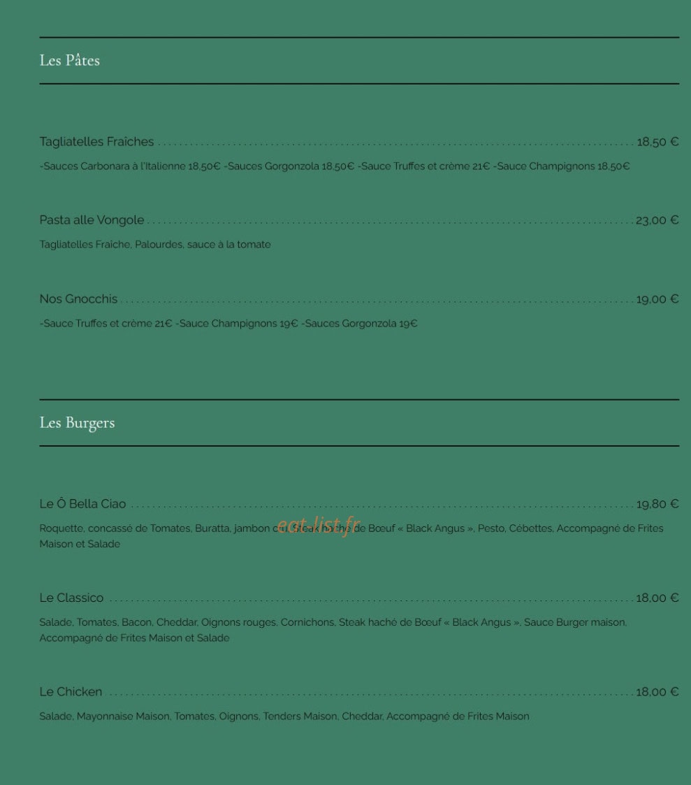 Ô Bella Ciao — carte page 3