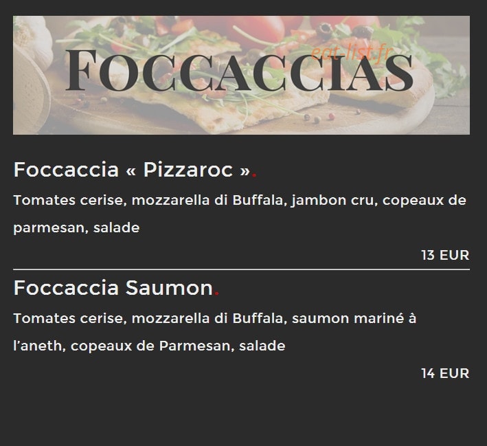 Pizzaroc — carte page 5