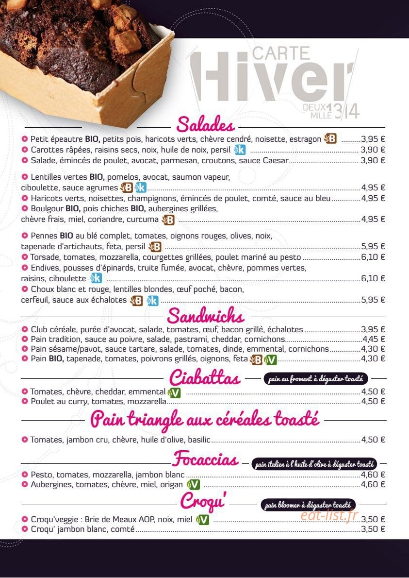 Simply Food — carte page 4