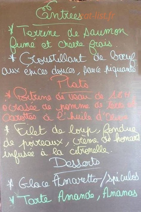 A la maison — carte page 1