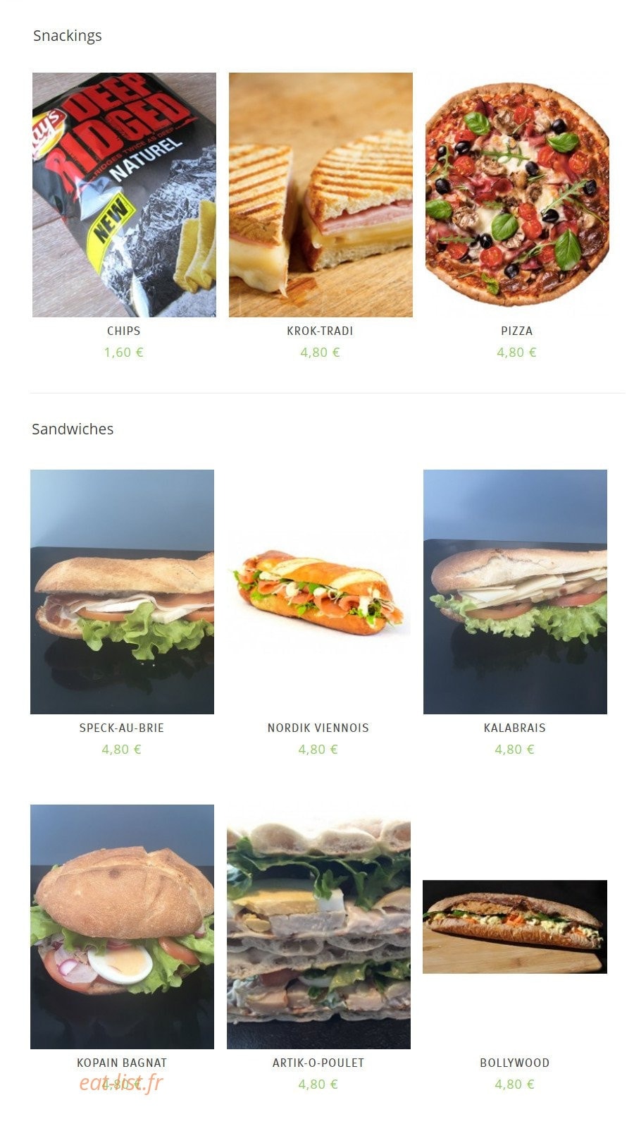 Kopain Kopine — carte page 3