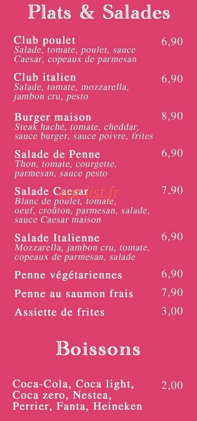 La Dolce Vita — carte page 5