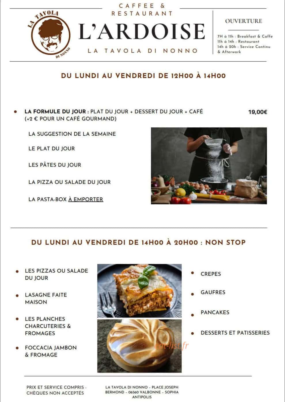 La Tavola di nonno — carte page 4