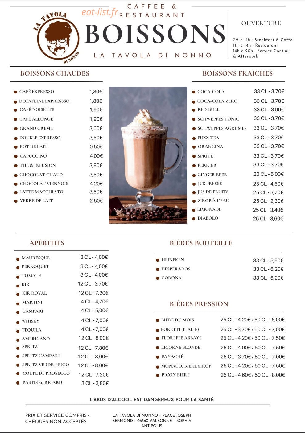 La Tavola di nonno — carte page 6