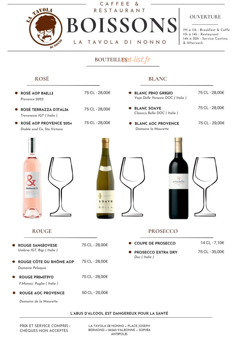 La Tavola di nonno — carte page 8
