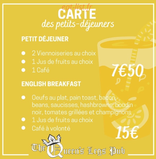 The Queen's — carte page 1
