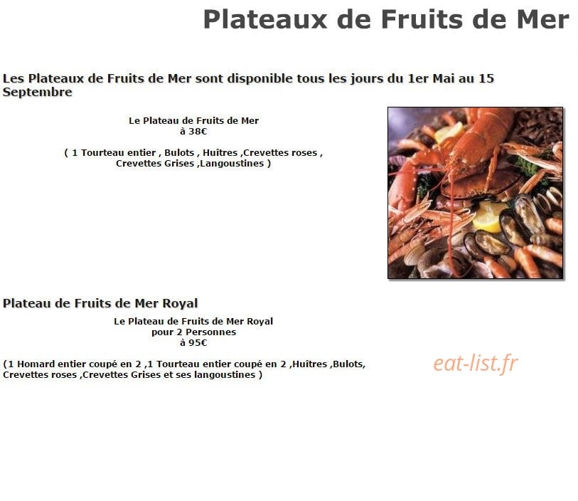 Chez Philippe — carte page 5