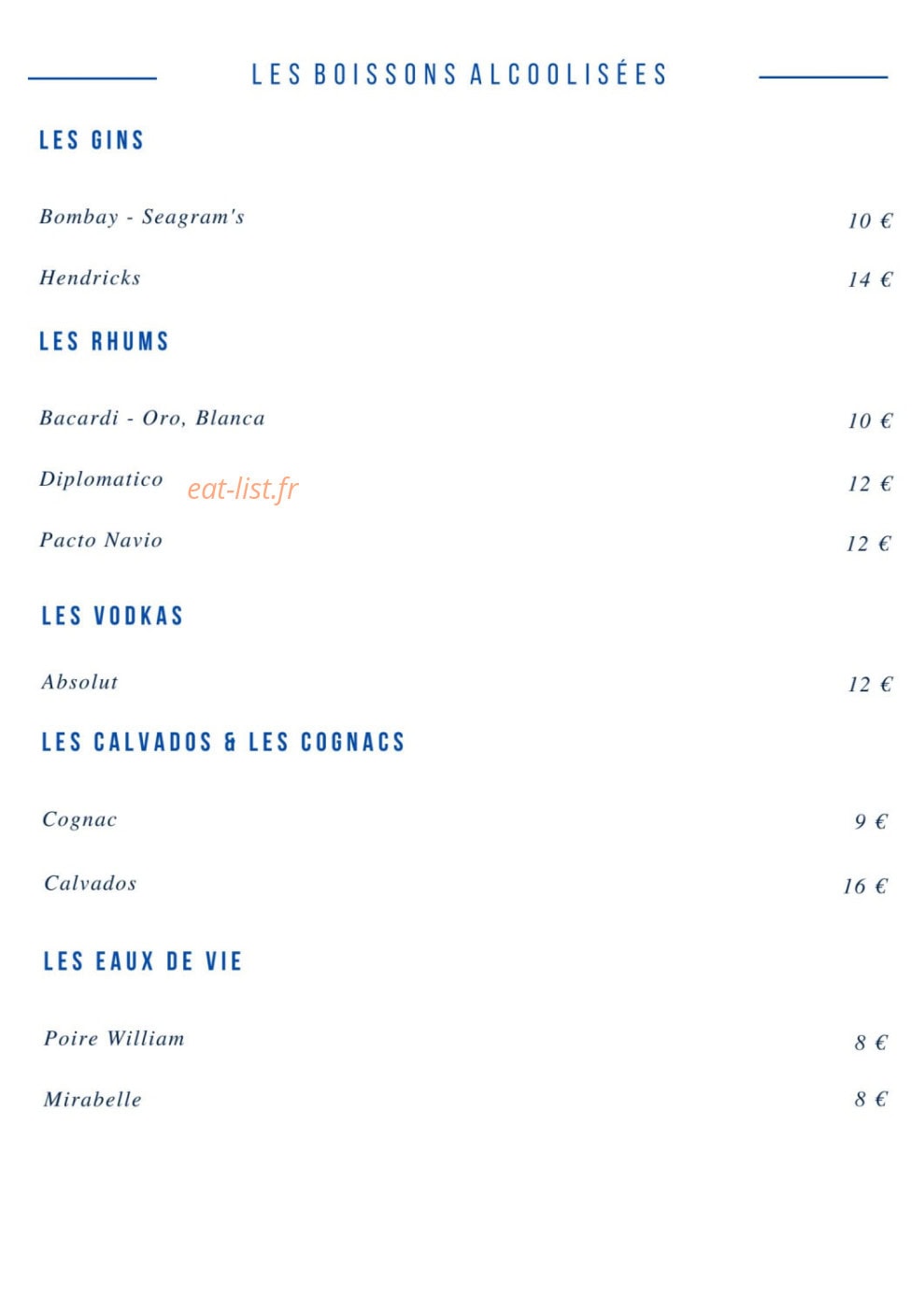 La Maréa — carte page 15