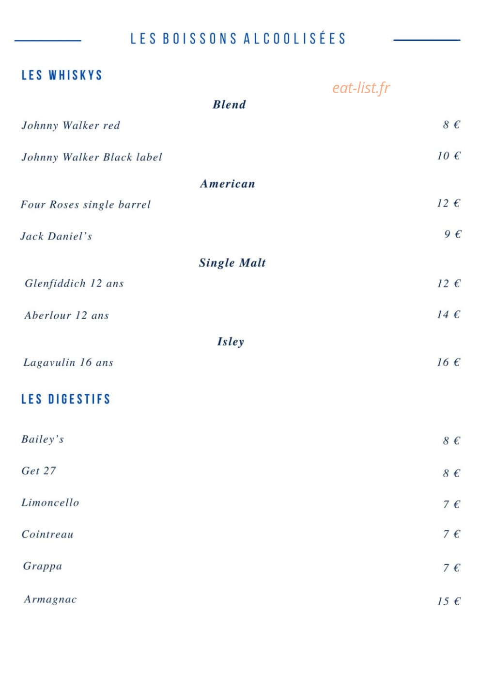 La Maréa — carte page 14