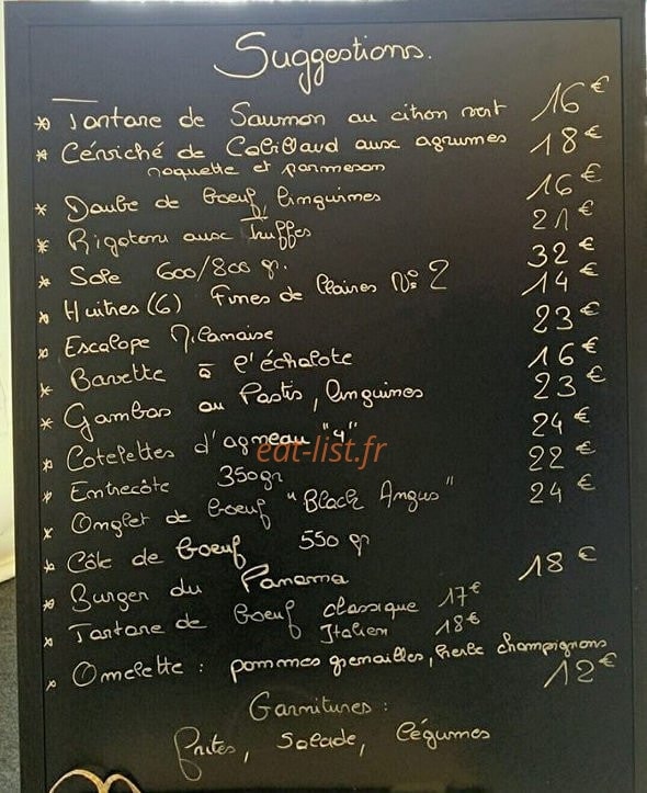 Le Panama — carte page 1