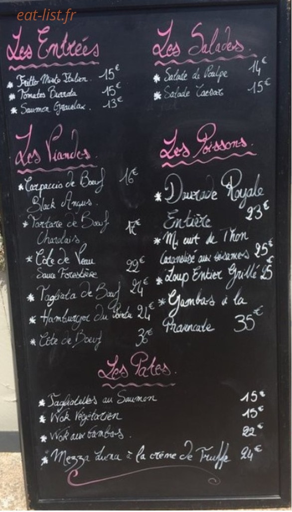 Le Pointu — carte page 1