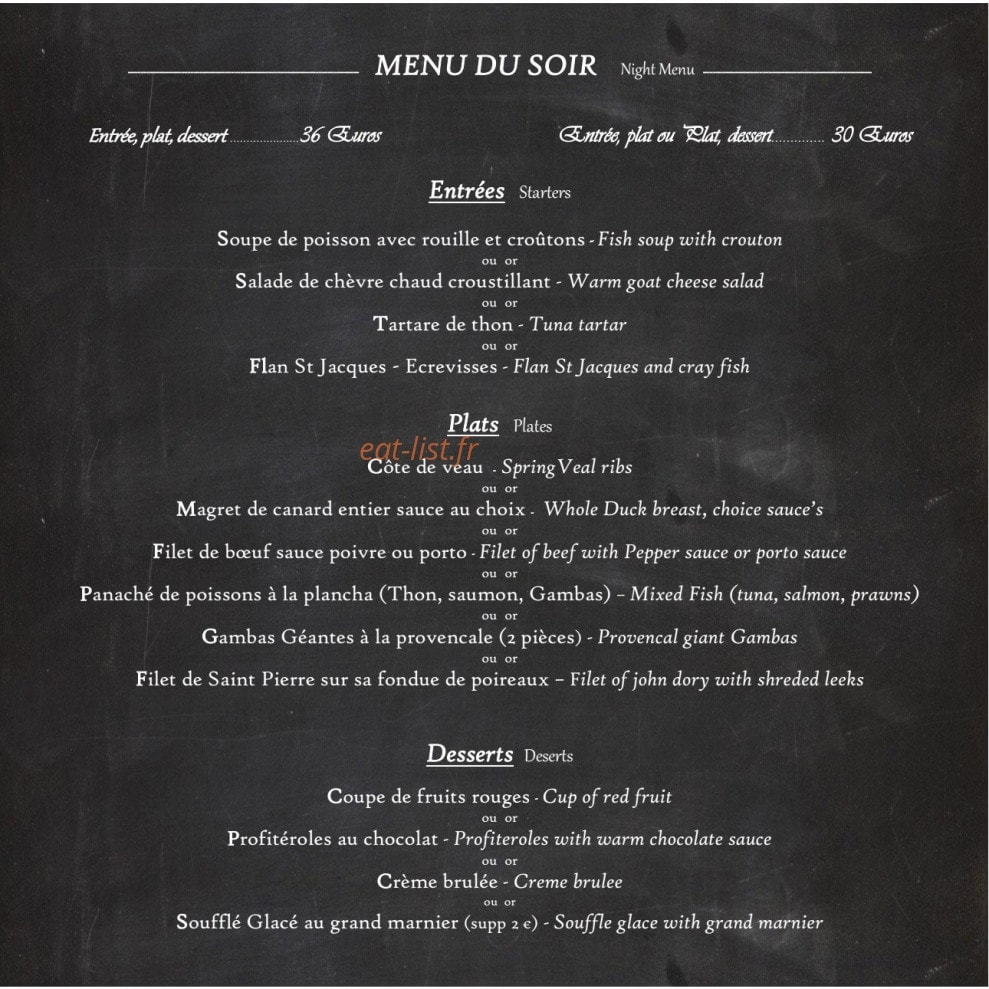 Les Freres de la Baie — carte page 2