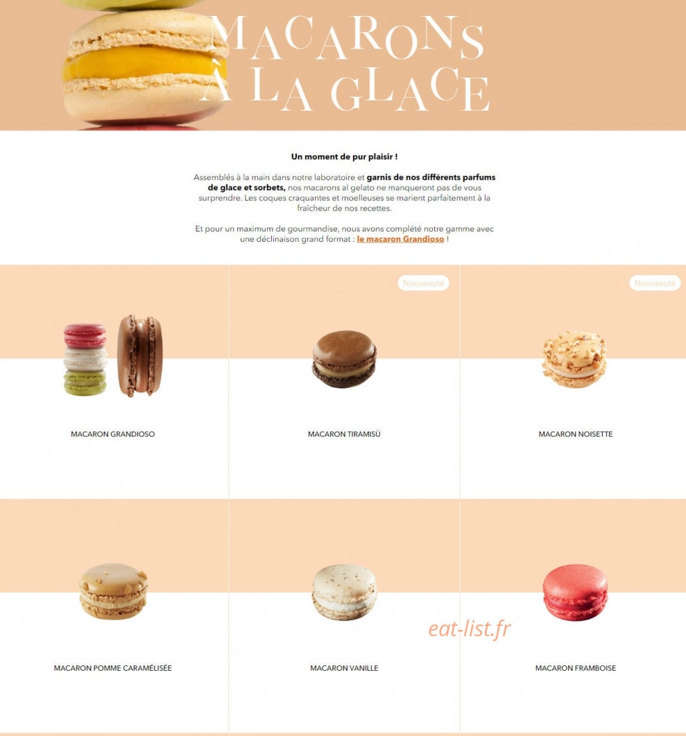 Amorino — carte page 9
