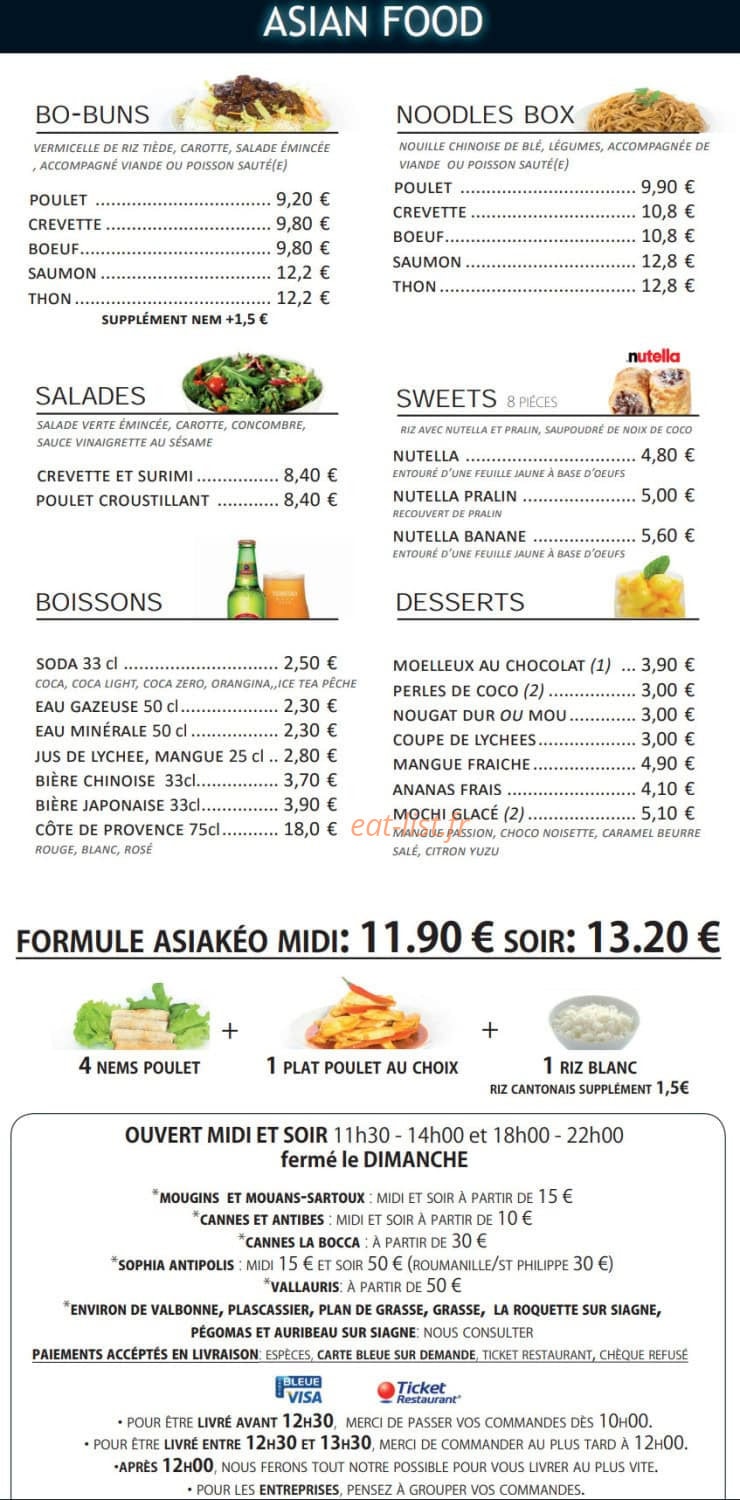 Asiakéo — carte page 3