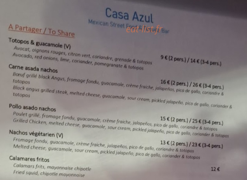 Casa Azul — carte page 1