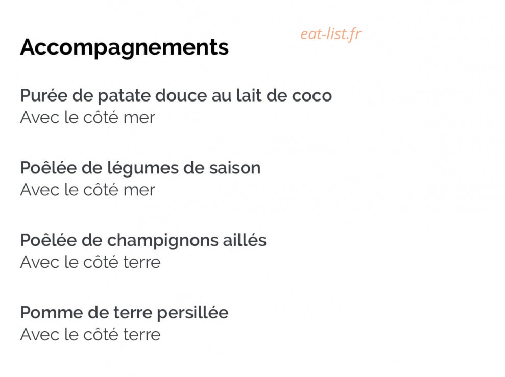 Côté Terre & Mer — carte page 3