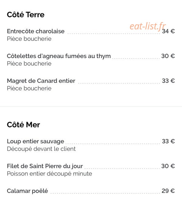 Côté Terre & Mer — carte page 2