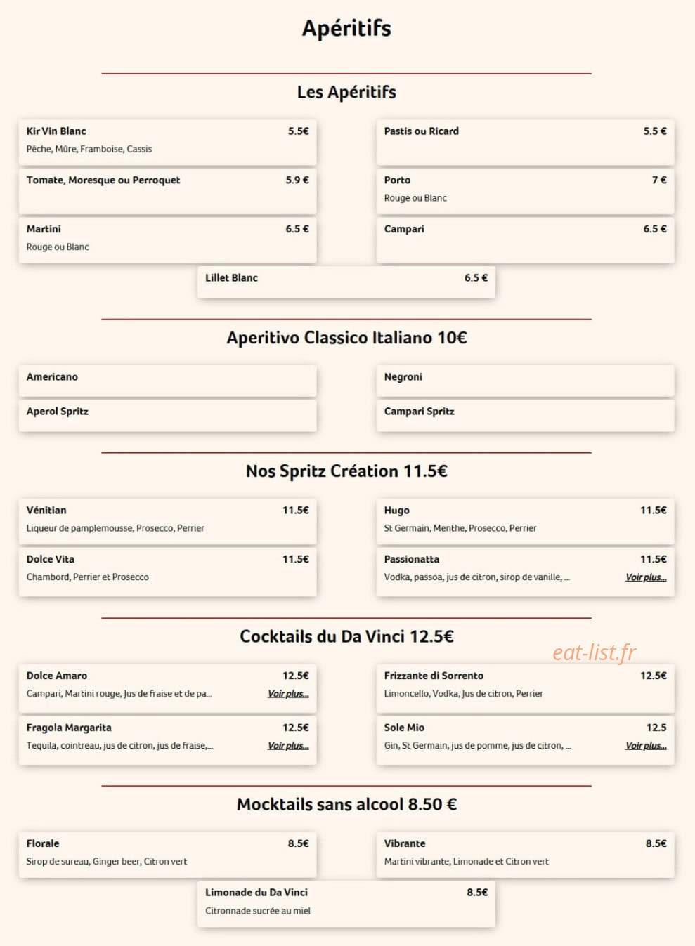 Da Vinci — carte page 5