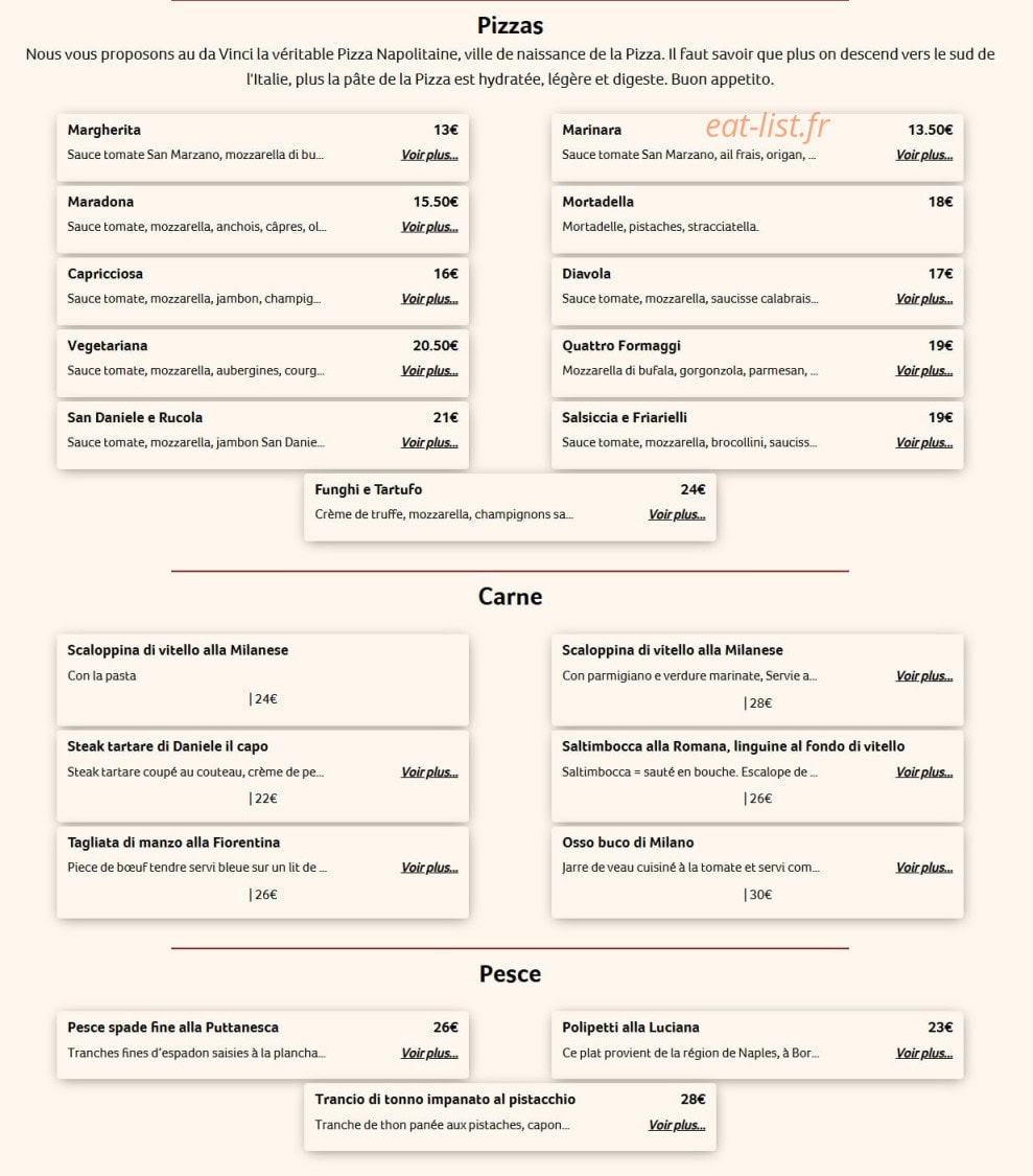 Da Vinci — carte page 2