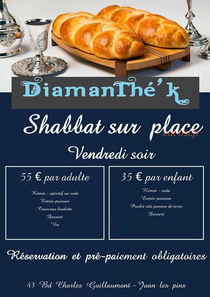 DiamanThé'K — carte page 1