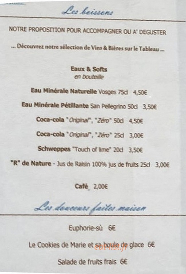 Euphorie — carte page 2