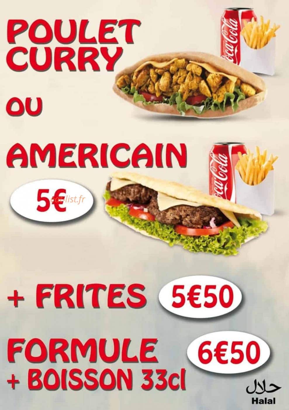 Fast-Food — carte page 4