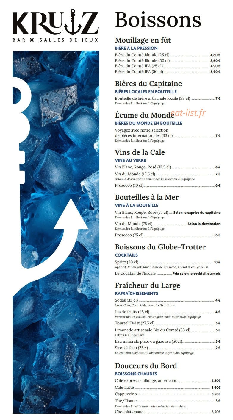 Kruz — carte page 2