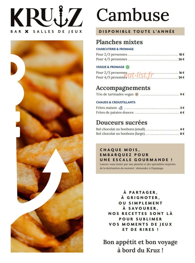Kruz — carte page 1