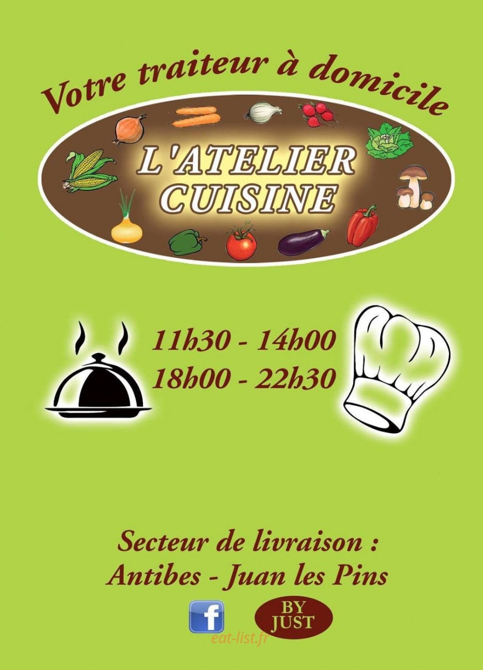 L'atelier Cuisine — carte page 1
