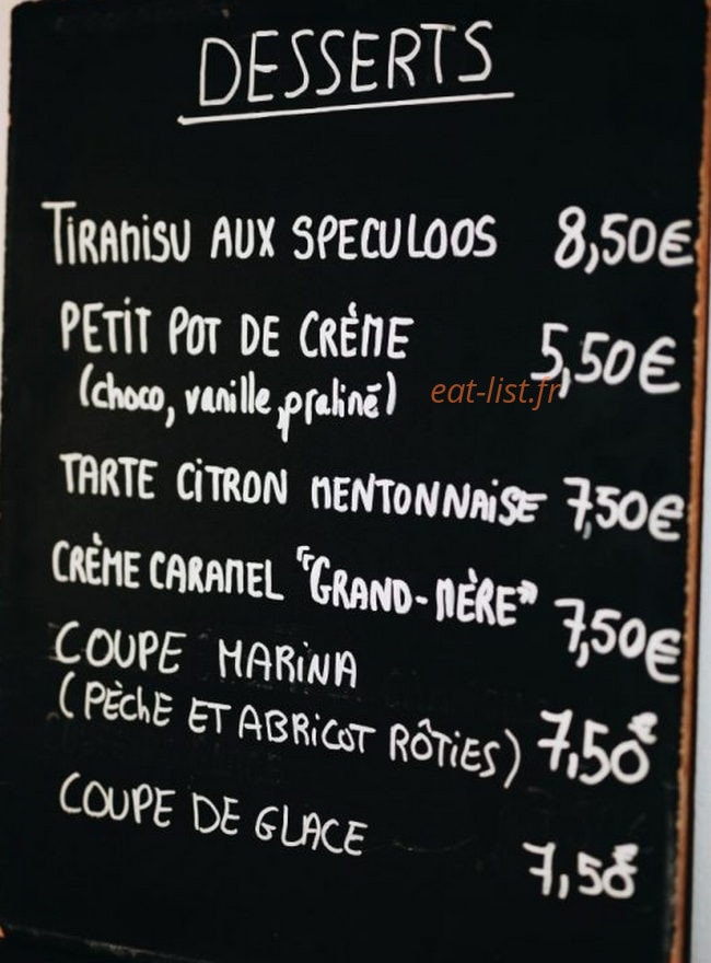 La Brasserie Antiboise — carte page 5
