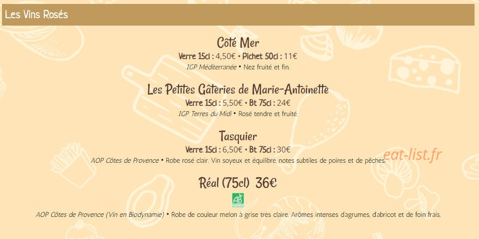 La Casita — carte page 18