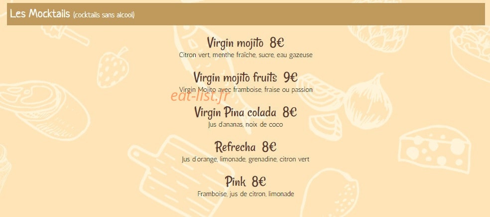 La Casita — carte page 15