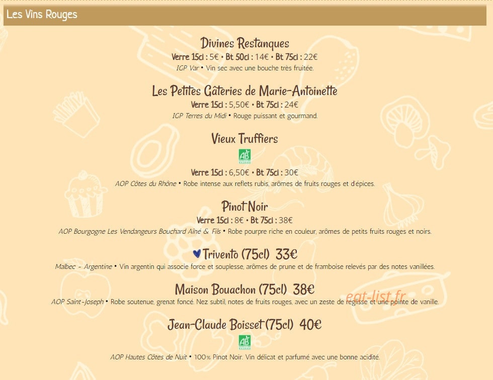 La Casita — carte page 20