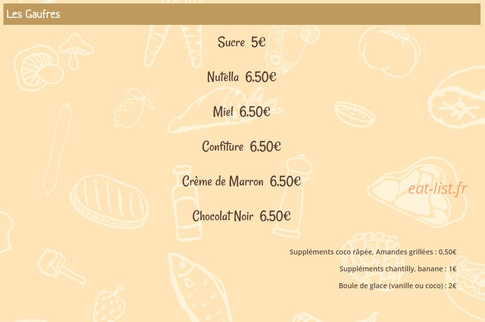 La Casita — carte page 9