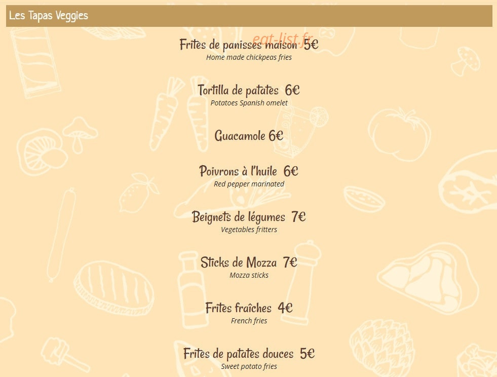 La Casita — carte page 6