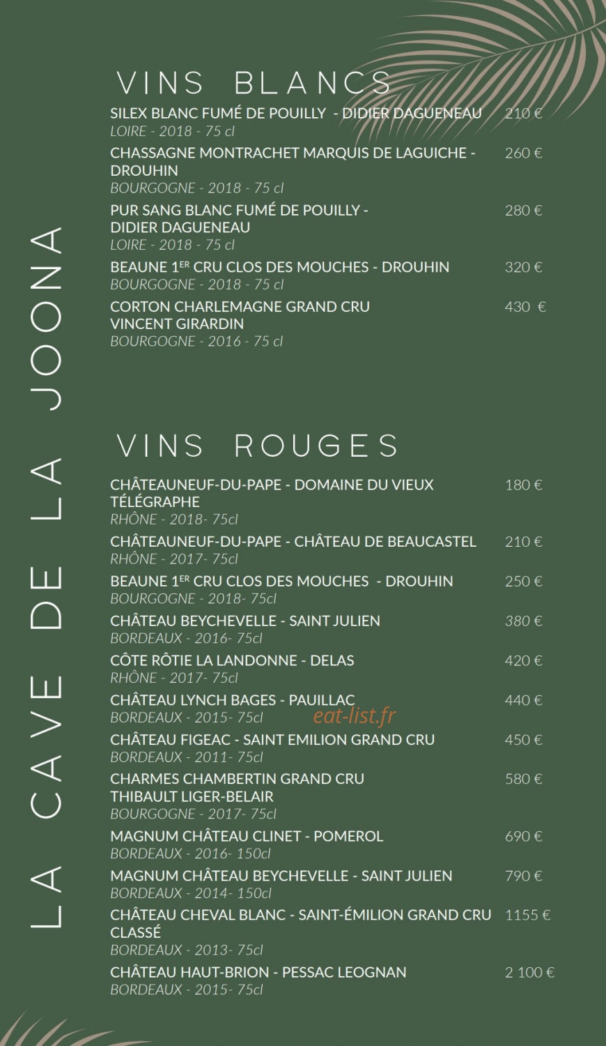 La Joona — carte page 7