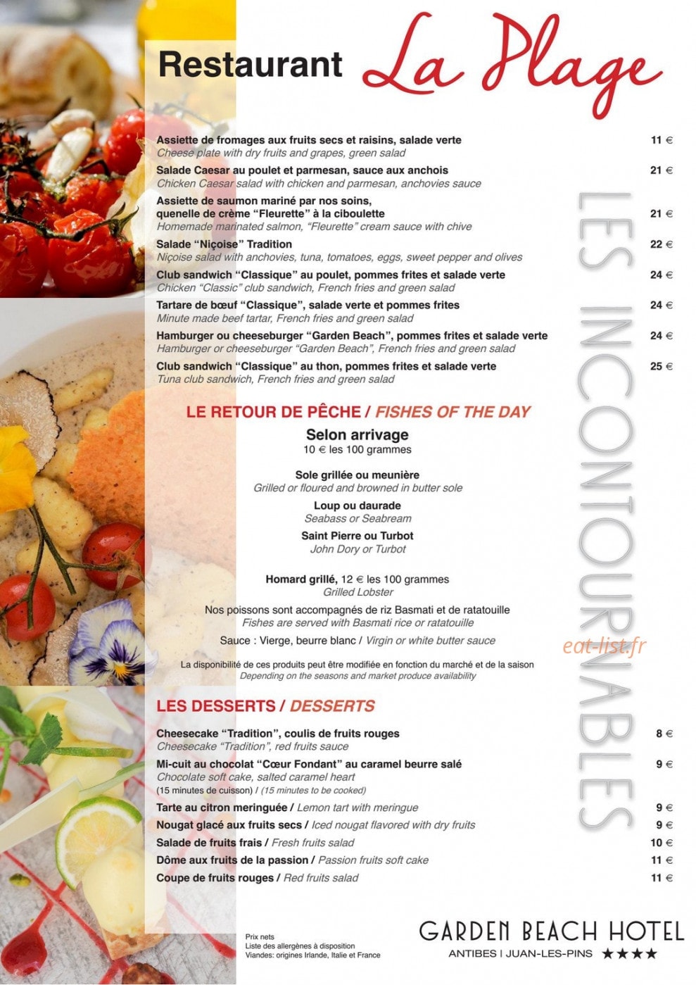 La plage — carte page 2
