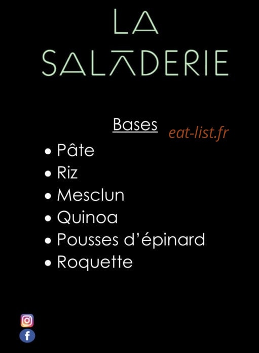 La Saladerie — carte page 3